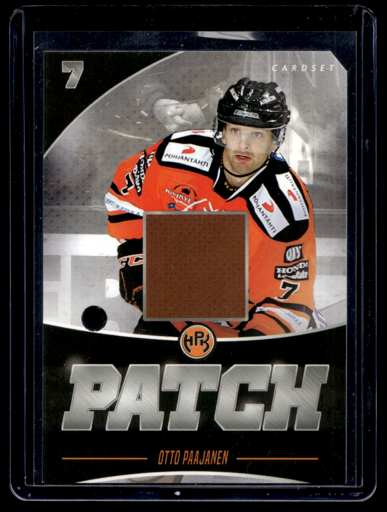 2016-17 Cardset - Patch - Otto Paajanen /100