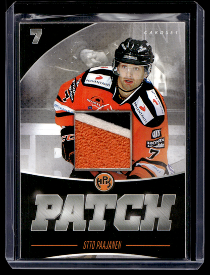 2016-17 Cardset - Patch - Otto Paajanen /100