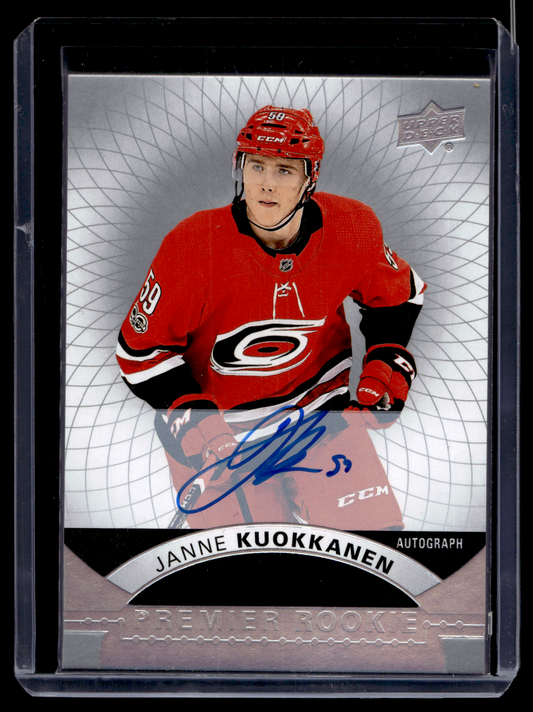 2017-18 Upper Deck Premier - Silver Spectrum - Tier 1 - Premier Rookie - Janne Kuokkanen #51 RY