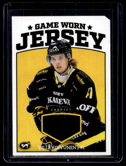 2023-24 Cardset - Game Worn Jersey - Ville Koivunen /120