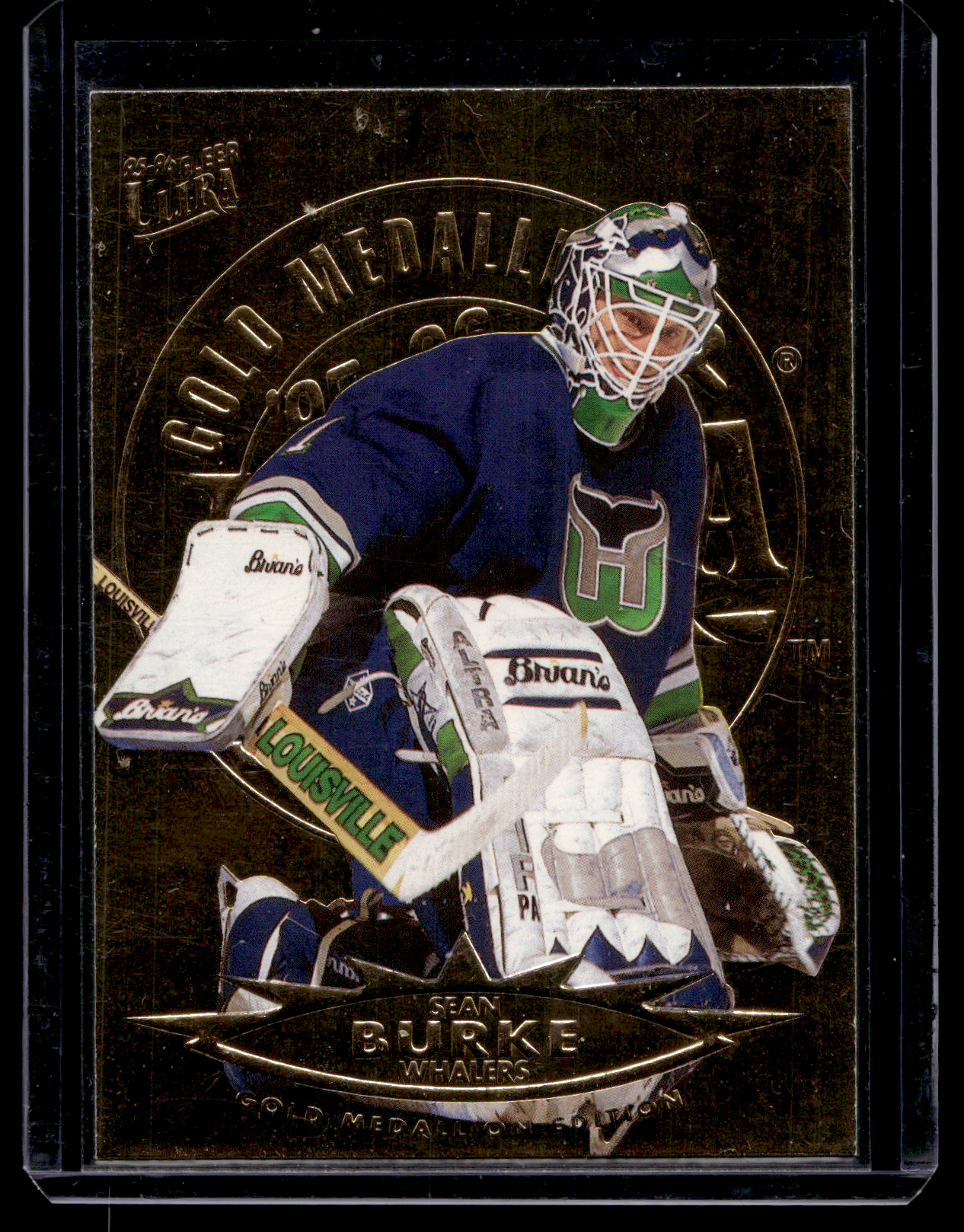 1995-96 Fleer Ultra - Gold Medallion Edition - Sean Burke #65