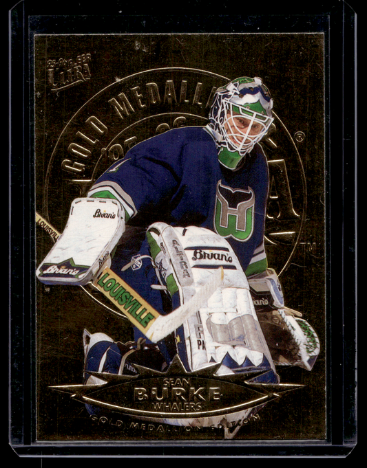 1995-96 Fleer Ultra - Gold Medallion Edition - Sean Burke #65