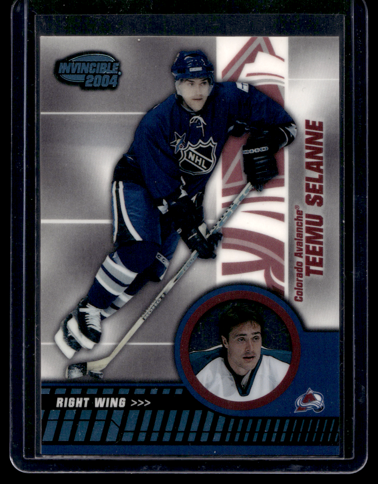 2003-04 Pacific Invincible - Blue - Teemu Selanne #26 /350