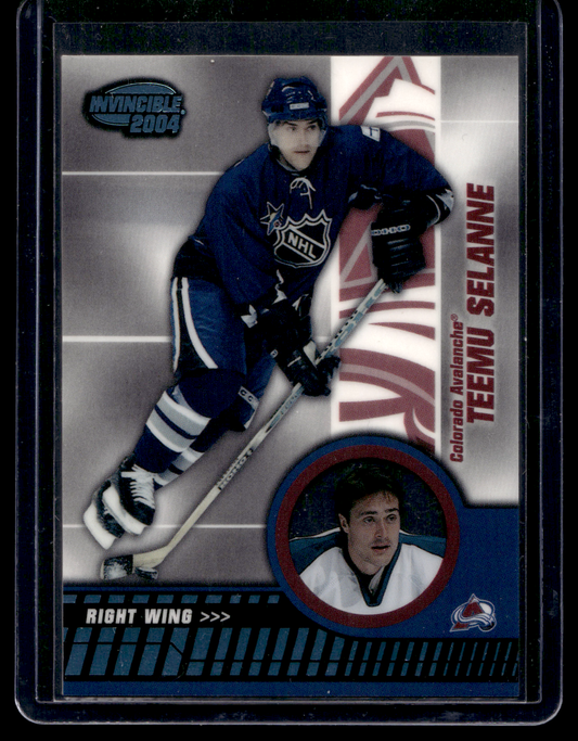 2003-04 Pacific Invincible - Blue - Teemu Selanne #26 /350