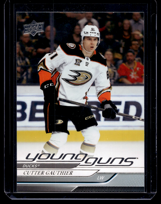 2024-25 Upper Deck Series 1 - Young Guns - Cutter Gauthier #212 RC
