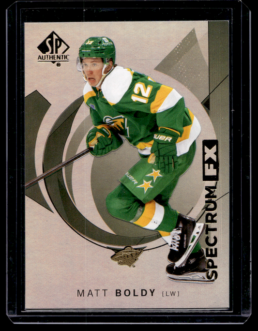 2024-25 Upper Deck SP Authentic - Spectrum FX - Matt Boldy #S-21