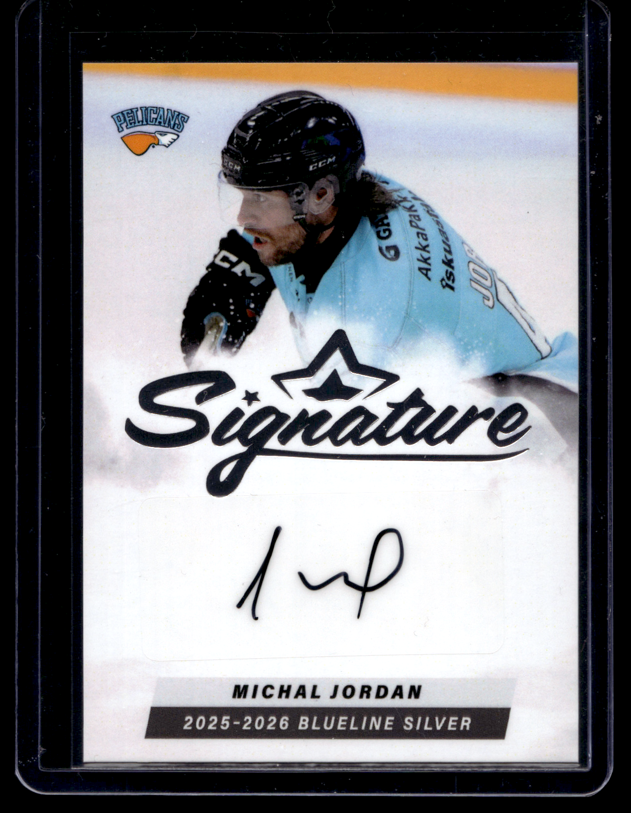 2025-26 Blueline Signature Silver - Michal Jordan #AU-MJ /80