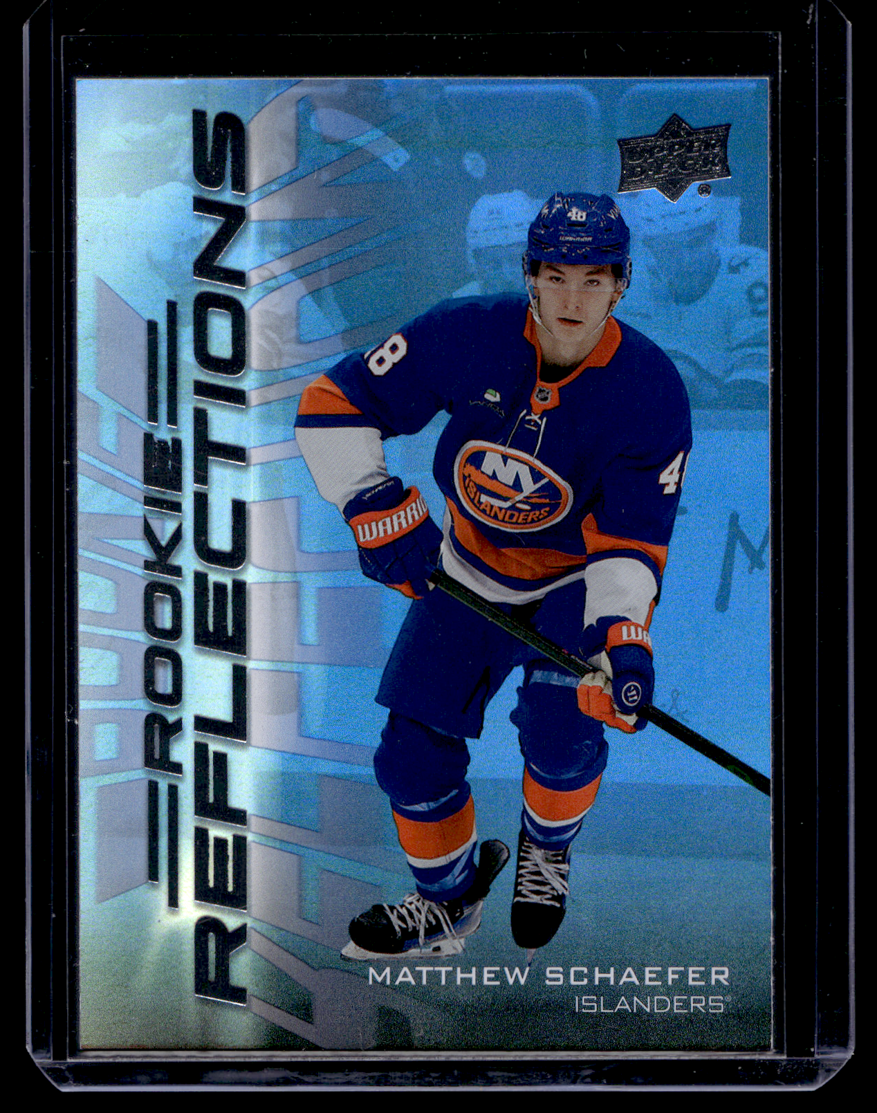 2025-26 Upper Deck Extended Series - Rookie Reflections -  Matthew Schaefer #RR-18 RY