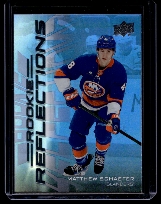2025-26 Upper Deck Extended Series - Rookie Reflections -  Matthew Schaefer #RR-18 RY