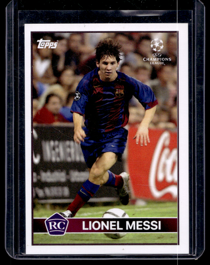 2020-21 Topps The Lost Rookie Cards - Lionel Messi