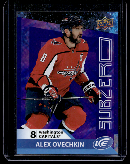 2021-22 Upper Deck Ice - Sub Zero - Alex Ovechkin #SZ-24