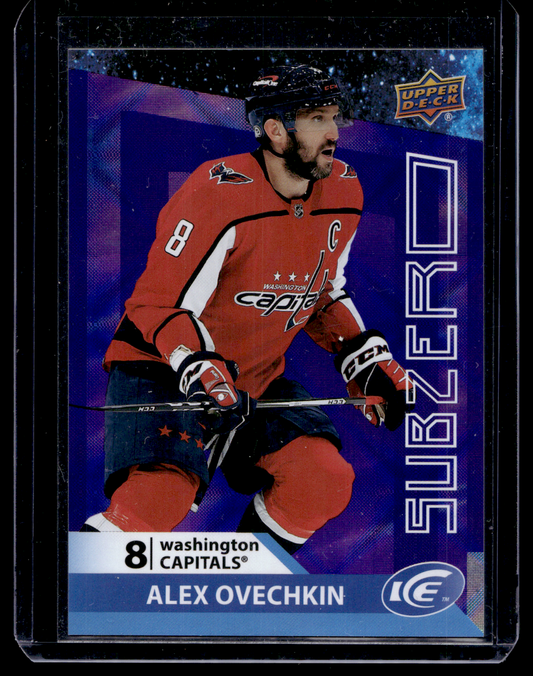 2021-22 Upper Deck Ice - Sub Zero - Alex Ovechkin #SZ-24
