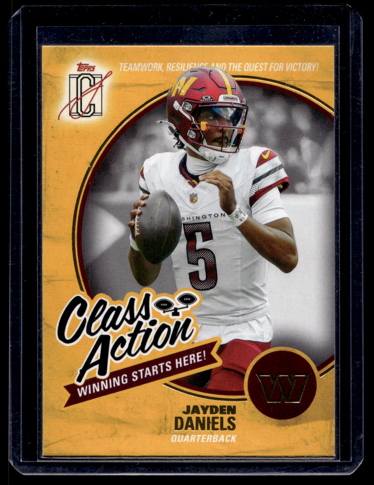 2025 Topps Signature Class - Class Action - Jayden Daniels #CA-24