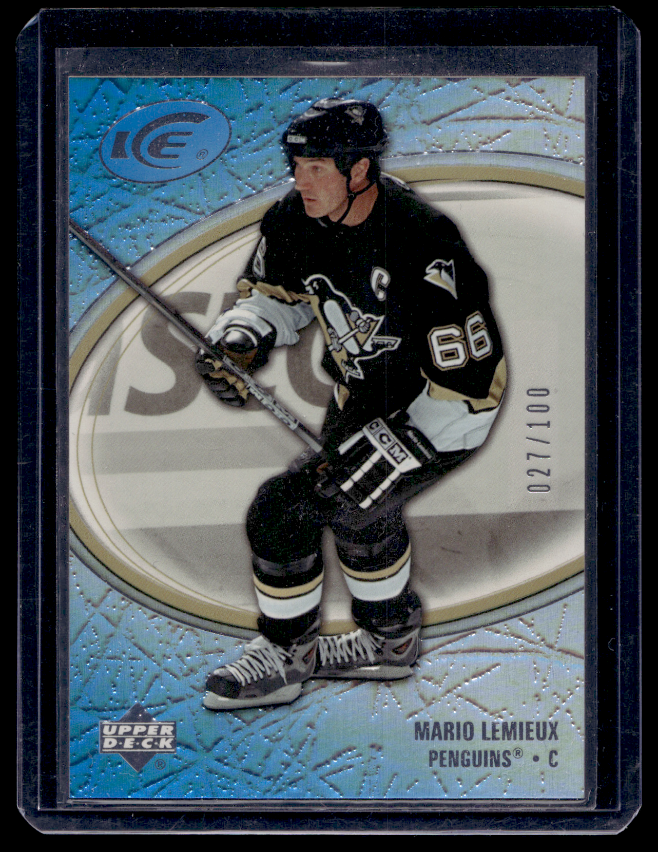 2005-06 Upper Deck Ice - Rainbow - Mario Lemieux #76 /100