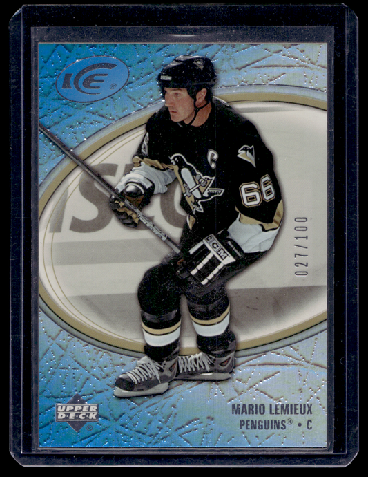 2005-06 Upper Deck Ice - Rainbow - Mario Lemieux #76 /100