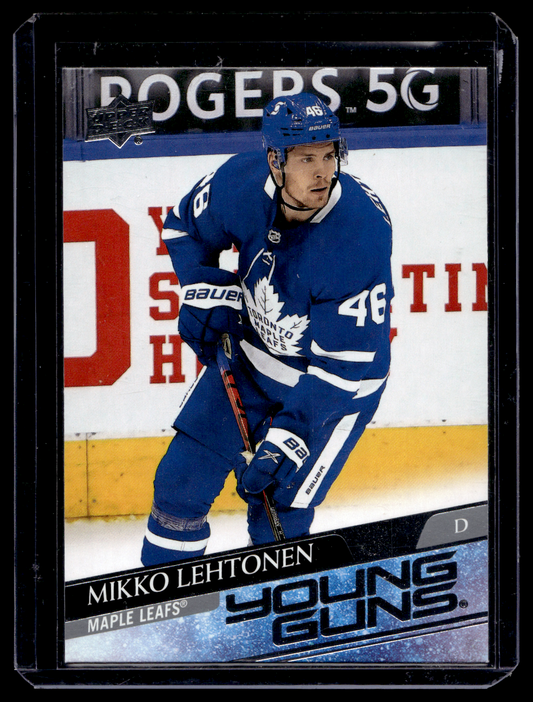 2020-21 Upper Deck Extended Series - Young Guns - Mikko Lehtonen #721 RC