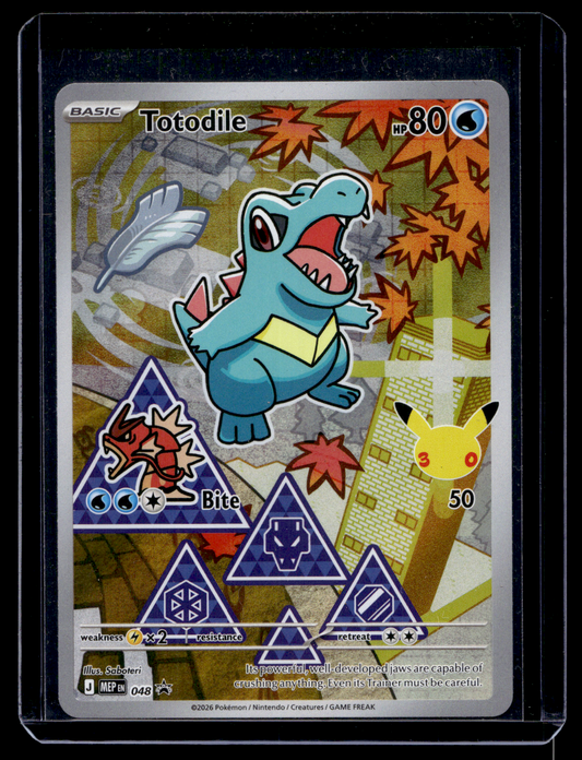 2026 Pokemon - Mega Evolutions - Black Star Promos - Promos - Totodile #048
