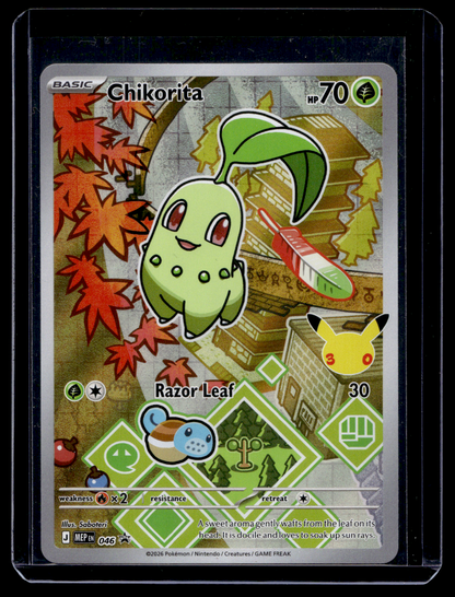 2026 Pokemon - Mega Evolutions - Black Star Promos - Promos - Chikorita #046