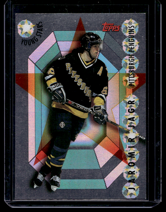 1995-96 Topps - Young Stars - Jaromir Jagr #YS15