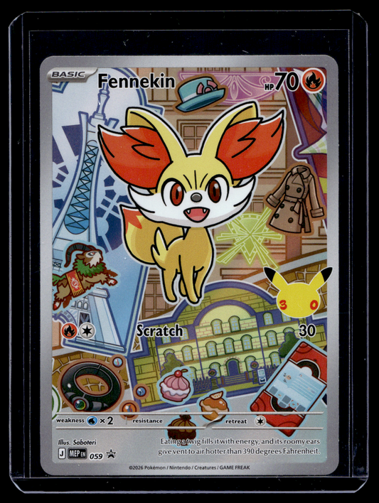 2026 Pokemon - Mega Evolutions - Black Star Promos - Promos - Fennekin #059
