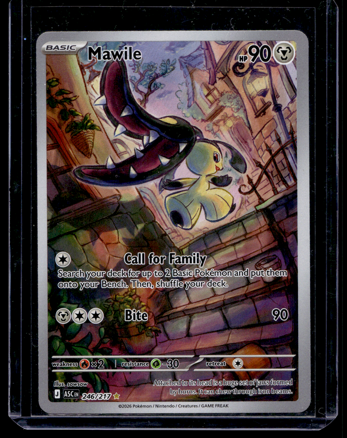 2026 Pokemon - Mega Evolutions - Ascended Heroes - Illustration Rare - Mawile #246