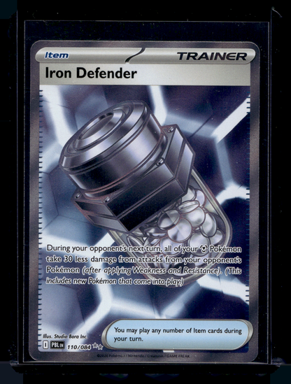 2026 Pokemon - Mega Evolutions - Pitch Black - Ultra Rare - Iron Defender #110