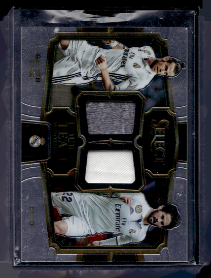 2017-18 Panini Select - Double Team Memorabilia - Gareth Bale / Isco #DT-RM2
