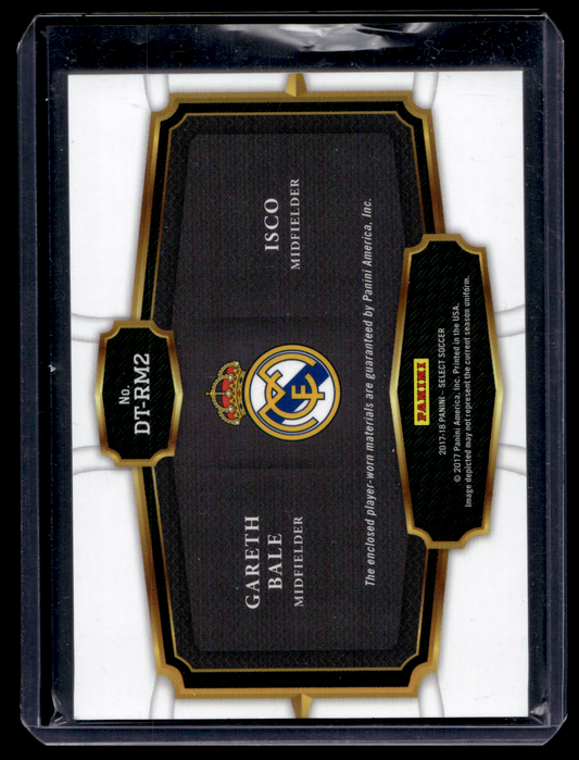2017-18 Panini Select - Double Team Memorabilia - Gareth Bale / Isco #DT-RM2