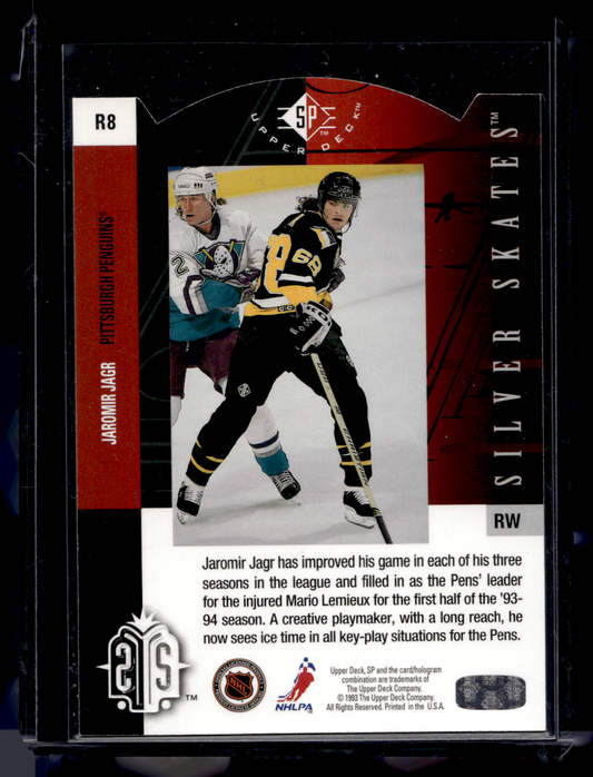 1993-94 Upper Deck - SP Silver Skates - Jaromir Jagr #R8