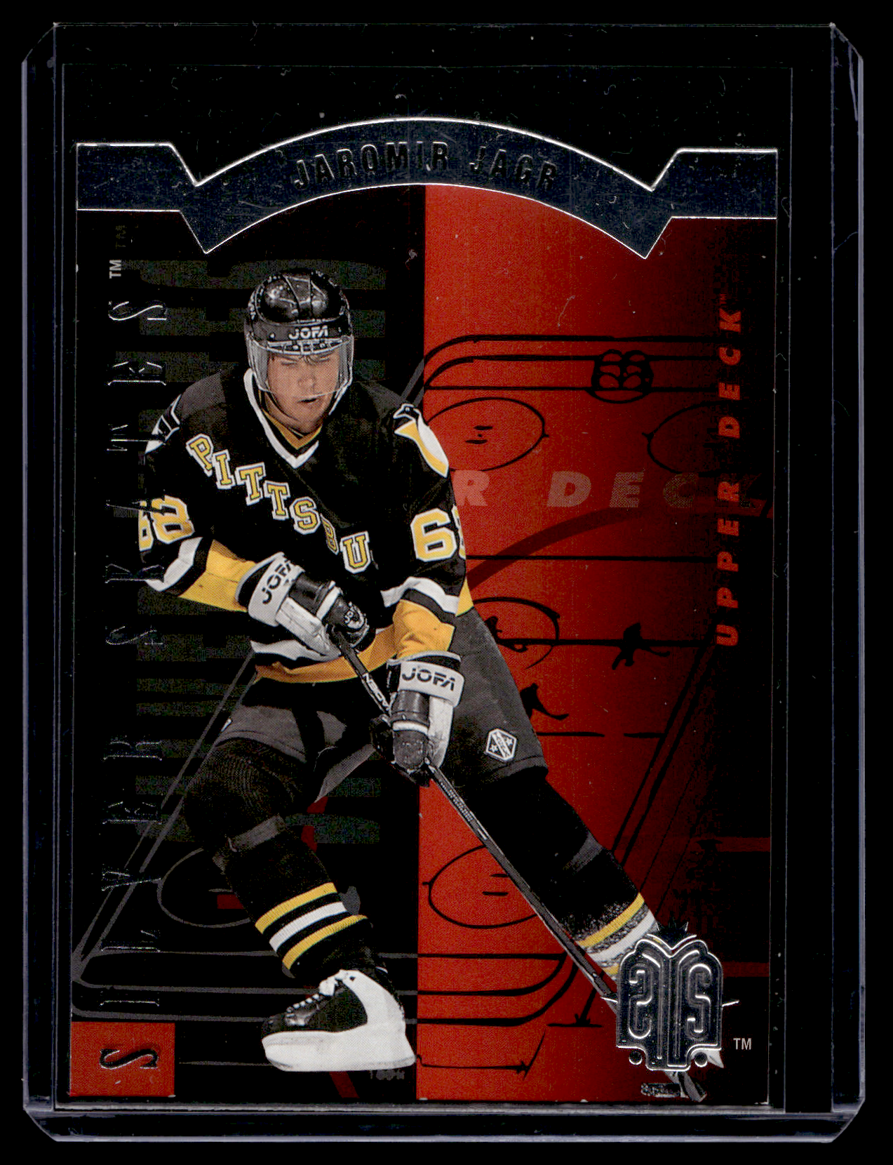 1993-94 Upper Deck - SP Silver Skates - Jaromir Jagr #R8