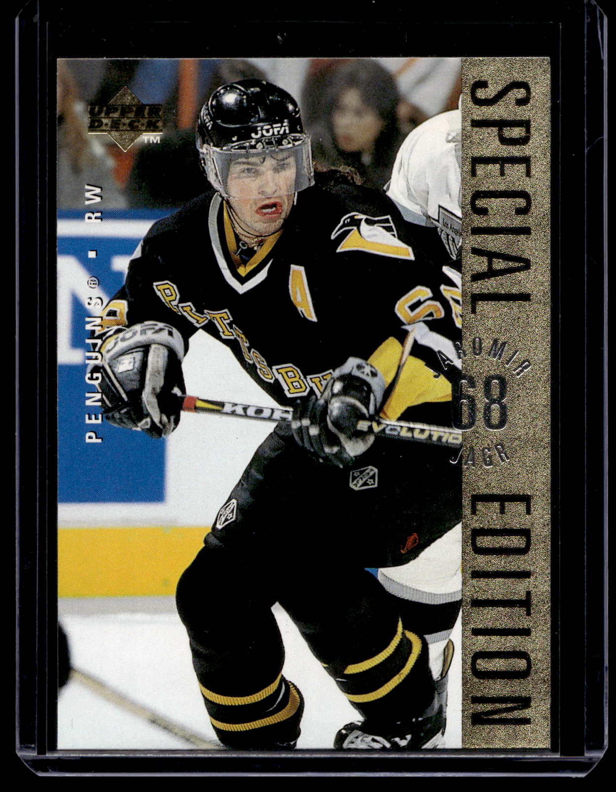 1995-96 Upper Deck - Special Edition - Gold - Jaromir Jagr #SE153
