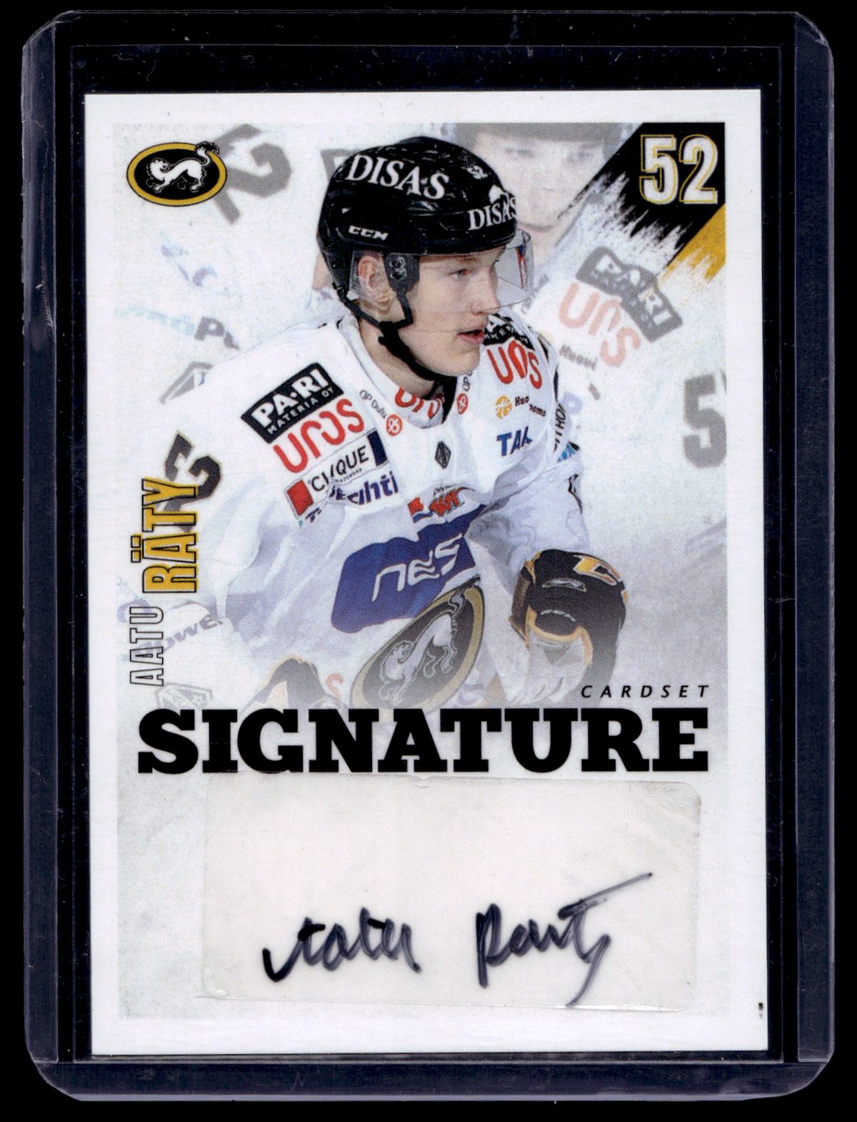2020-21 Cardset Signature - Aatu Räty /125