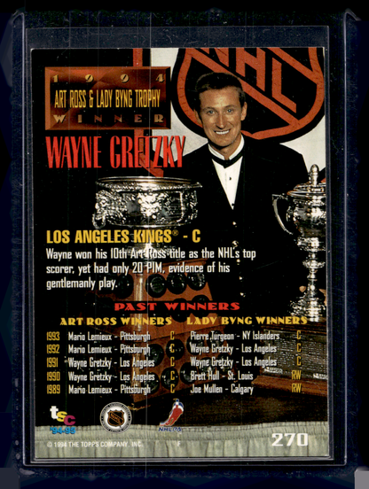 1994-95 Topps Stadium Club - Wayne Gretzky #270