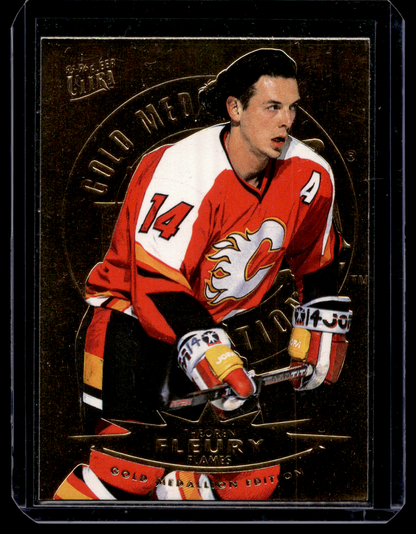 1995-96 Fleer Ultra - Gold Medallion Edition - Theoren Fleury #24