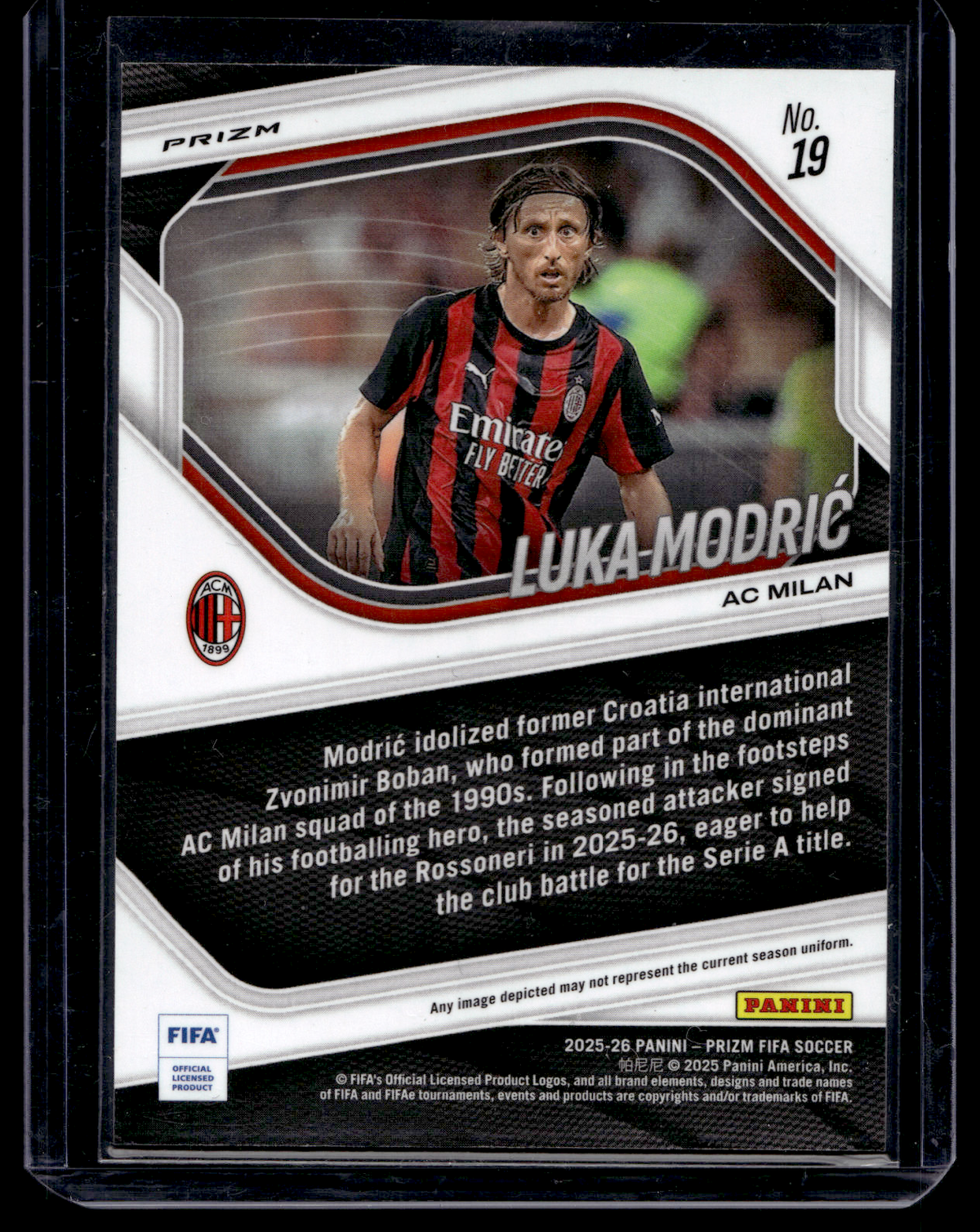 2025-26 Panini Prizm FIFA - Mosaic Prizm - Luka Modric #19