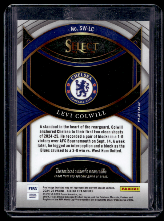 2024-25 Panini Select FIFA - Select Swatches - Levi Colwill #SW-LC