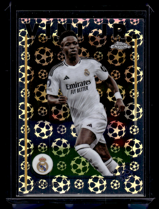 2024-25 Topps Chrome UEFA Club Competitions LogoFractor Edition - Vini Jr. #7