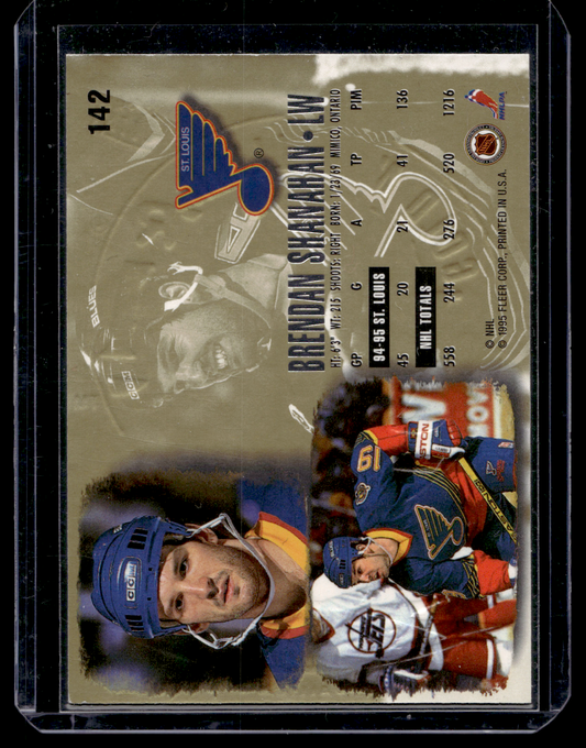 1995-96 Fleer Ultra - Gold Medallion Edition - Brendan Shanahan #142
