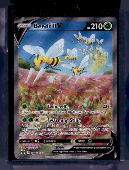 2022 Pokemon Sword & Shield - Astral Radiance - Ultra Rare - Beedrill V #161