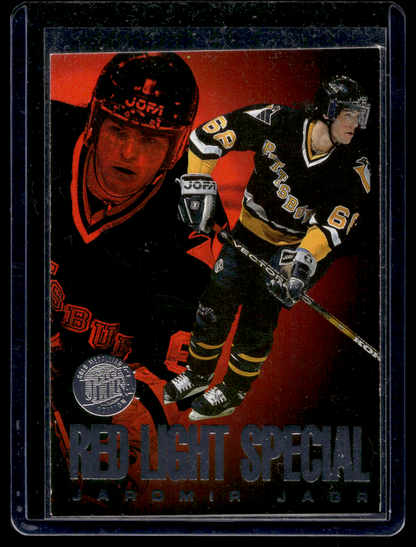1995-96 Fleer Ultra - Red Light Specials - Gold Medallion - Jaromir Jagr #4