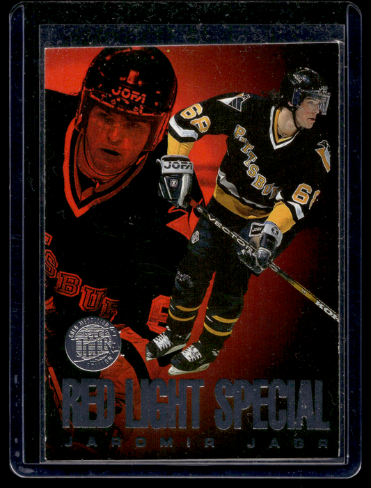 1995-96 Fleer Ultra - Red Light Specials - Gold Medallion - Jaromir Jagr #4