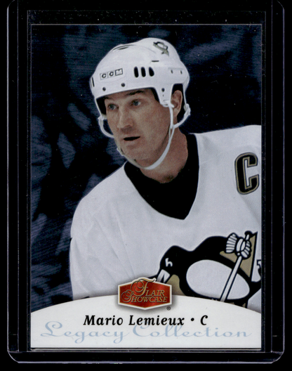 2006-07 Flair Showcase - Legacy Collection - Private Box - Mario Lemieux #256 /50