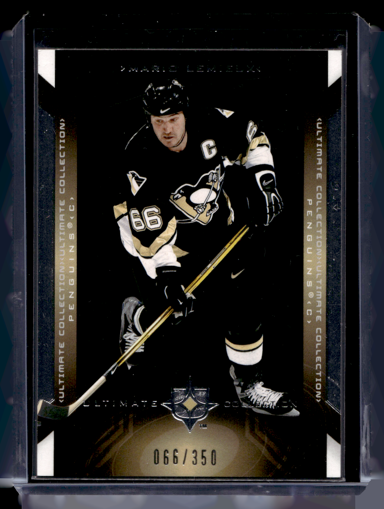 2004-05 Upper Deck Ultimate Collection - Mario Lemieux #34 - paitanumeroinilla 66/350