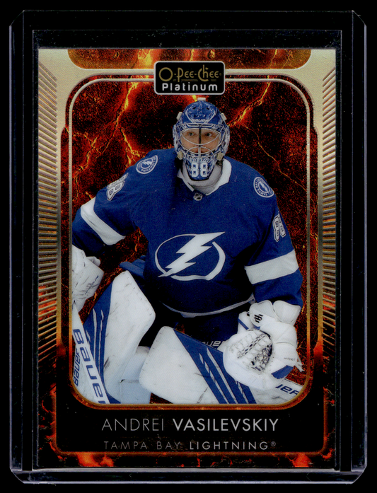 2021-22 Upper Deck OPC Platinum - Hot Magma - Andrei Vasilevskiy #33 /499