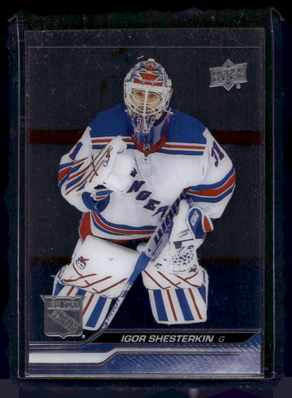 2023-24 Upper Deck Series 2 - Clear Cut - Igor Shesterkin #371