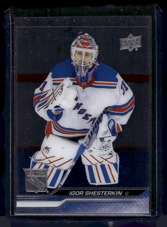 2023-24 Upper Deck Series 2 - Clear Cut - Igor Shesterkin #371