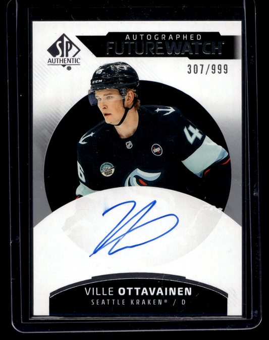 2025-26 Upper Deck SP Authentic - Autographed Future Watch - Ville Ottavainen #153 /999 RC