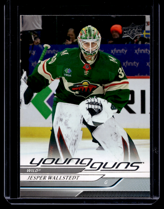 2024-25 Upper Deck Series 1 - Young Guns - Jesper Wallstedt #202 RC
