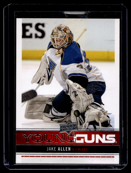 2012-13 Upper Deck - Young Guns - Jake Allen #244 RC