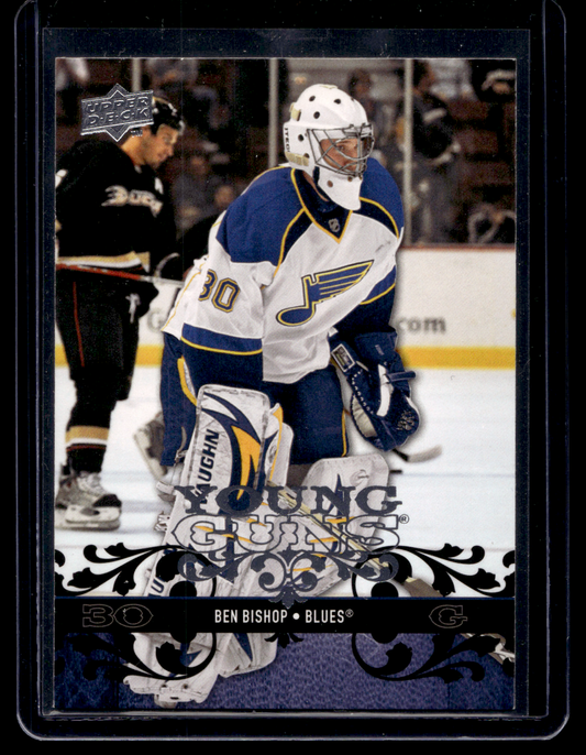 2008-09 Upper Deck - Young Guns - Ben Bishop #493 RC